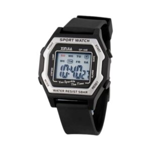 Ψηφιακό ρολόι χειρός - CF446 - 115163 - Black/Silver