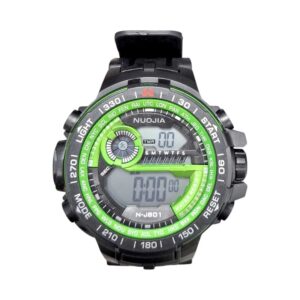 Ψηφιακό ρολόι χειρός - NJ801 - Nuojia - 115180 - Black/Green