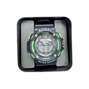 Ψηφιακό ρολόι χειρός - 6859 - 115185 - Black/Green