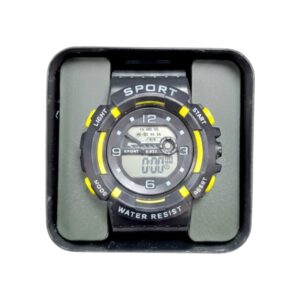 Ψηφιακό ρολόι χειρός - 6859 - 115185 - Black/Yellow