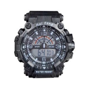 Ψηφιακό ρολόι χειρός - SH9918 - 115186 - Black/Black