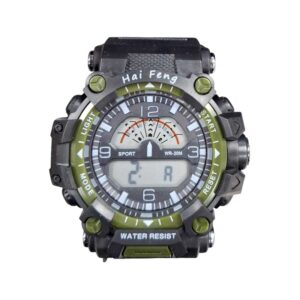 Ψηφιακό ρολόι χειρός - SH9918 - 115186 - Black/Green