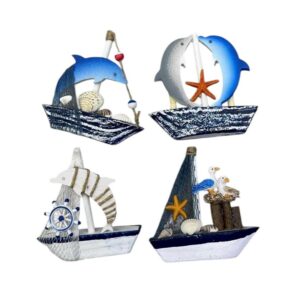 Διακοσμητικό Souvenir Καραβάκι - Σετ 12 τεμάχια - L2025-2 - 125571