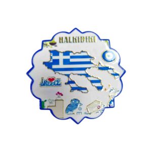 Σουβέρ  Souvenir - Chalkidiki - Σετ 12pcs - 221430