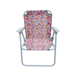 Παιδική πτυσσόμενη καρέκλα camping - 2012 - 241729 - Pink/Flowers