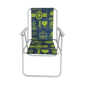 Πτυσσόμενη καρέκλα camping - 1215-3 - 241736 - Blue/Green