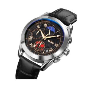 Αναλογικό ρολόι χειρός - Skmei - 9236 - Black/Silver