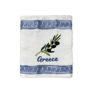 Πετσέτα Souvenir με κέντημα - Σετ 12pcs - Greece - 416396