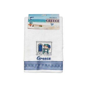 Πετσέτα Souvenir με κέντημα - Σετ 12pcs - Greece - 416440