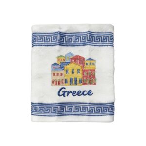 Πετσέτα Souvenir με κέντημα - Σετ 12pcs - Greece - 416457