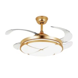 Ανεμιστήρας οροφής & φωτιστικό - DS-6604 - 96W - 431620 - Gold