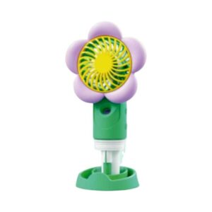 Επαναφορτιζόμενος ανεμιστήρας & υγραντήρας mini - SD-23A - 503100 - Purple