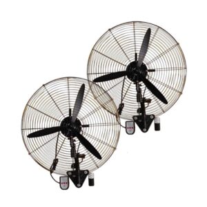 Επιτοίχιοι ανεμιστήρες με τηλεχειριστήριο σε σετ 2 τεμαχίων - DF65 - 130W - 65cm - 676555