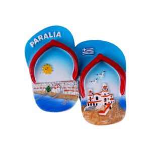 Tουριστικό μαγνητάκι Souvenir – Σετ 12pcs - Paralia - 678111