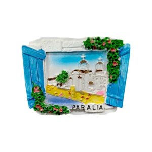 Tουριστικό μαγνητάκι Souvenir – Σετ 12pcs - Paralia - 678117
