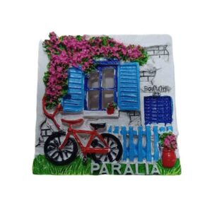 Tουριστικό μαγνητάκι Souvenir – Σετ 12pcs - Paralia - 678342