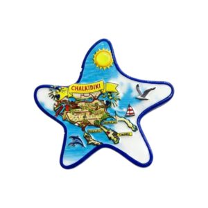 Τουριστικό μαγνητάκι Souvenir - Σετ 12pcs - Chalkidiki - 678580