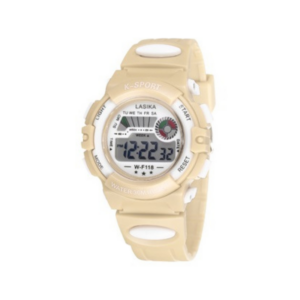 Παιδικό ψηφιακό ρολόι χειρός - WF118 - Lasika - 115145 - Beige