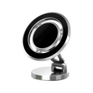 Μαγνητική βάση στήριξης smartphone αυτοκινήτου - G168 - 813485 - Silver