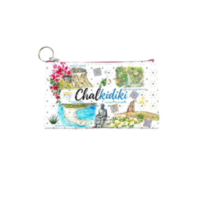 Πορτοφόλι Souvenir μπρελόκ - Σετ 10pcs - PVC - Chalkidiki - 16*10cm - 871700