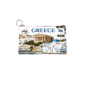 Πορτοφόλι Souvenir μπρελόκ - Σετ 10pcs - PVC - Greece - 16*10cm - 871718