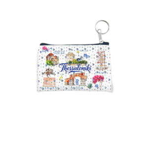 Πορτοφόλι Souvenir μπρελόκ - Σετ 10pcs - PVC - Thessaloniki - 11*7cm - 871724