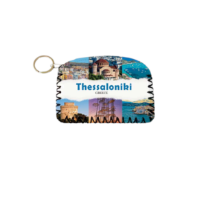 Πορτοφόλι Souvenir μπρελόκ - Σετ 10pcs - PVC - Thessaloniki - 14*9cm - 871745