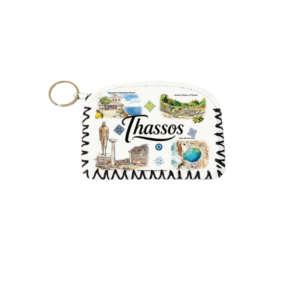 Πορτοφόλι Souvenir μπρελόκ - Σετ 10pcs - PVC - Thassos - 14*9cm - 871752