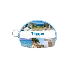 Πορτοφόλι Souvenir μπρελόκ mini - Σετ 10pcs - PVC - Thassos - 10*8*3cm - 871773