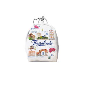 Πορτοφόλι Souvenir μπρελόκ mini - Σετ 10pcs - PVC - Thessaloniki - 7*9*4.5cm - 871784