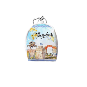 Πορτοφόλι Souvenir μπρελόκ mini - Σετ 10pcs - PVC - Thessaloniki - 7*9*4.5cm - 871787