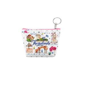 Πορτοφόλι Souvenir μπρελόκ mini - Σετ 10pcs - PVC - Thessaloniki - 11*7*4cm - 871804