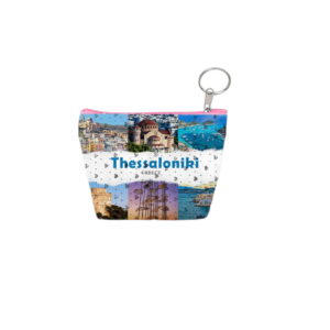 Πορτοφόλι Souvenir μπρελόκ mini - Σετ 10pcs - PVC - Thessaloniki - 11*7*4cm - 871805