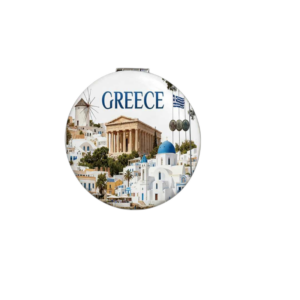 Καθρέπτης τσέπης Souvenir - Σετ 12pcs - Greece - 7*7*3cm - 871838