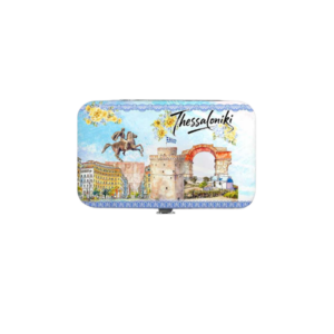 Σετ 12Χ - Κασετίνα περιποιήσης νυχιών σε θήκη Souvenir - Thessaloniki - 871867