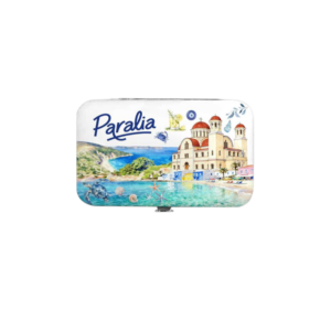 Σετ 12Χ - Κασετίνα περιποιήσης νυχιών σε θήκη Souvenir - Paralia - 871871