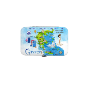 Σετ 12Χ - Κασετίνα περιποιήσης νυχιών σε θήκη Souvenir - Greece - 871879