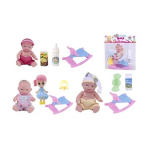 Κούκλα μωρό με αξεσουάρ φροντίδας - 0812-2056 - 917421