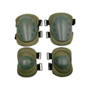 Σετ επιγονατίδες & επιαγκωνίδες - Tactical - 4pcs - 920075 - Green