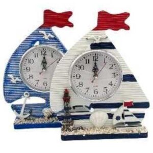 Διακοσμητικό Souvenir - Ρολόι - Σετ 2 τεμάχια - HA-106AB - 921270