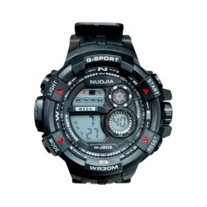 Ψηφιακό ρολόι χειρός - NJ806 - 115179 - Black/Black