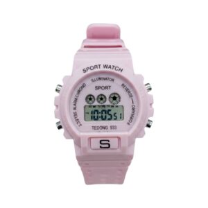 Ψηφιακό ρολόι χειρός - 933 - 115193 - Pink